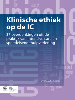 cover image of Klinische ethiek op de IC